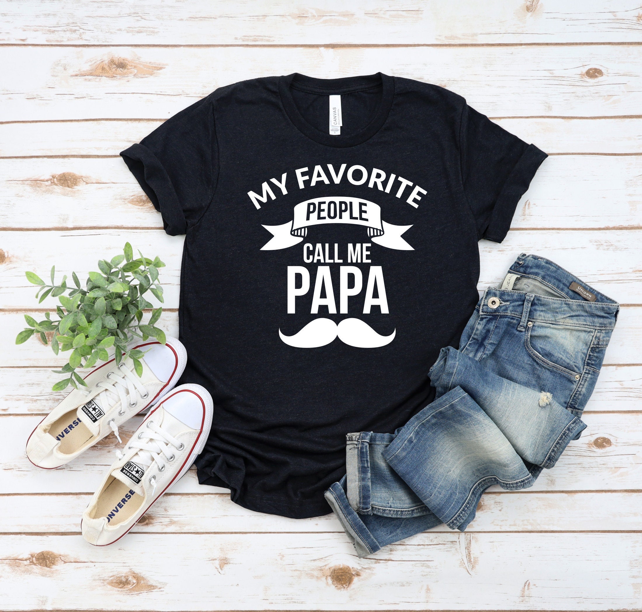 My Favorite People Call Me Papa For Father's Day Unisex T-Shirt