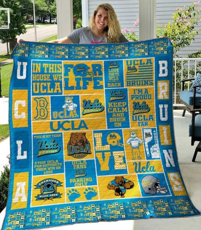 Ncaa Ucla Bruins Quilt Blanket #671