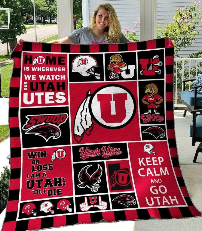 Ncaa Utah Utes Quilt Blanket #689