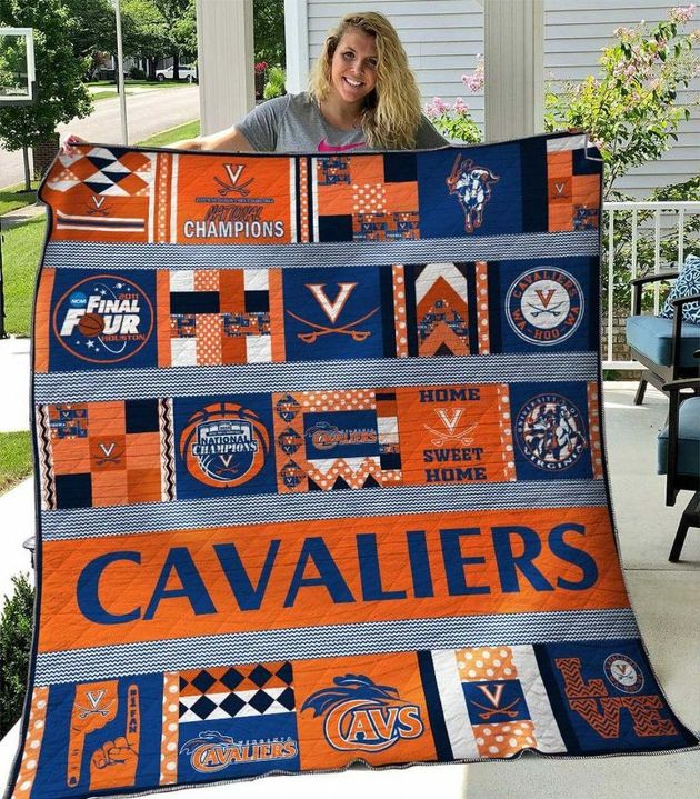 Ncaa Virginia Cavaliers Quilt Blanket #247