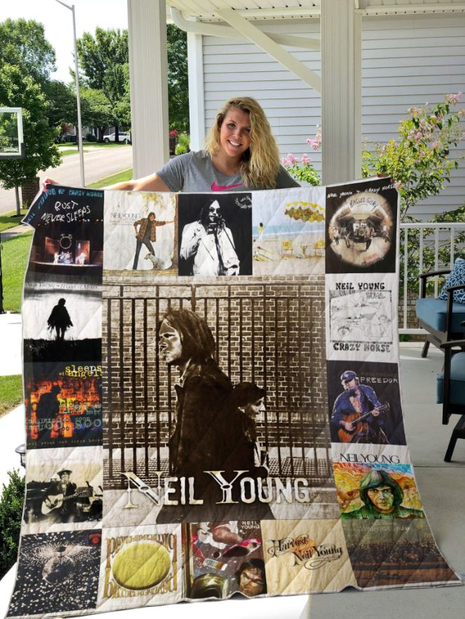 Neil Young Quilt Blanket For Fans Ver 17-2