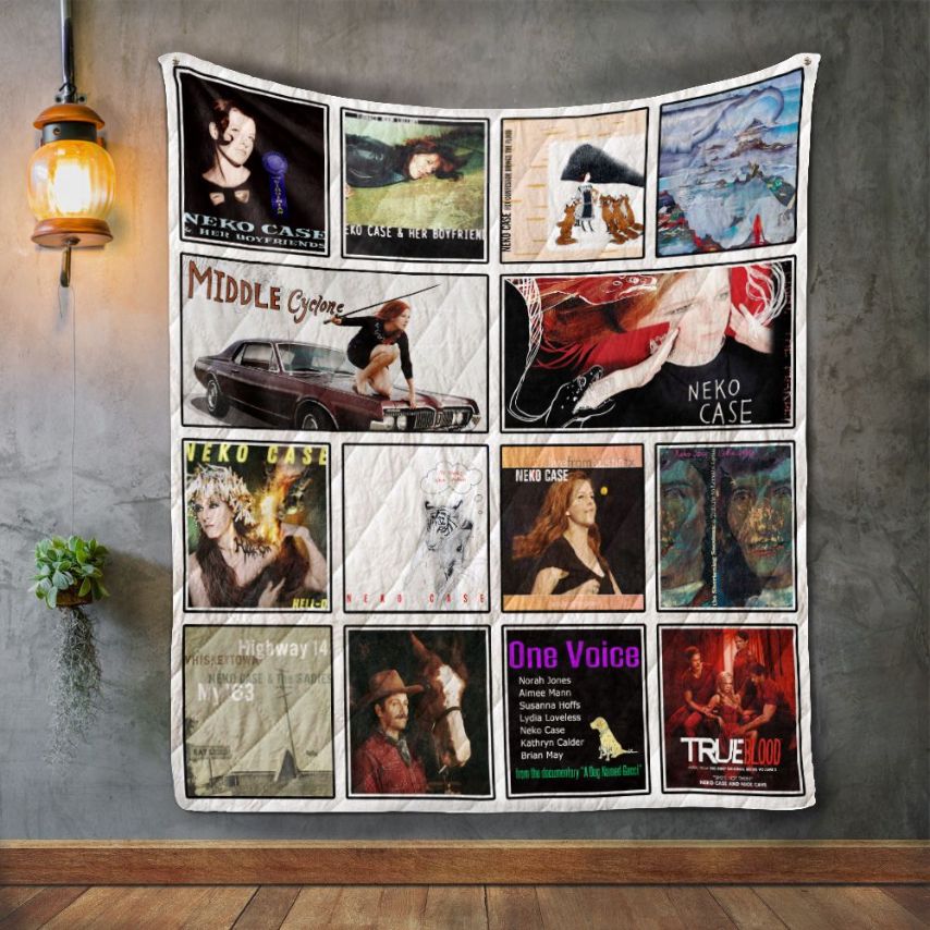 Neko Case Album Covers Quilt Blanket