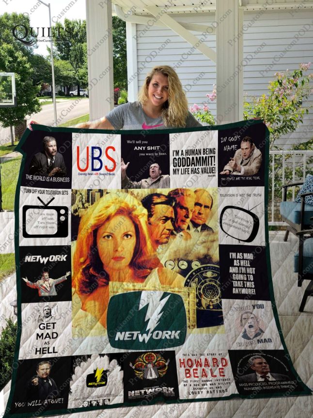 Network T-Shirt Quilt Blanket