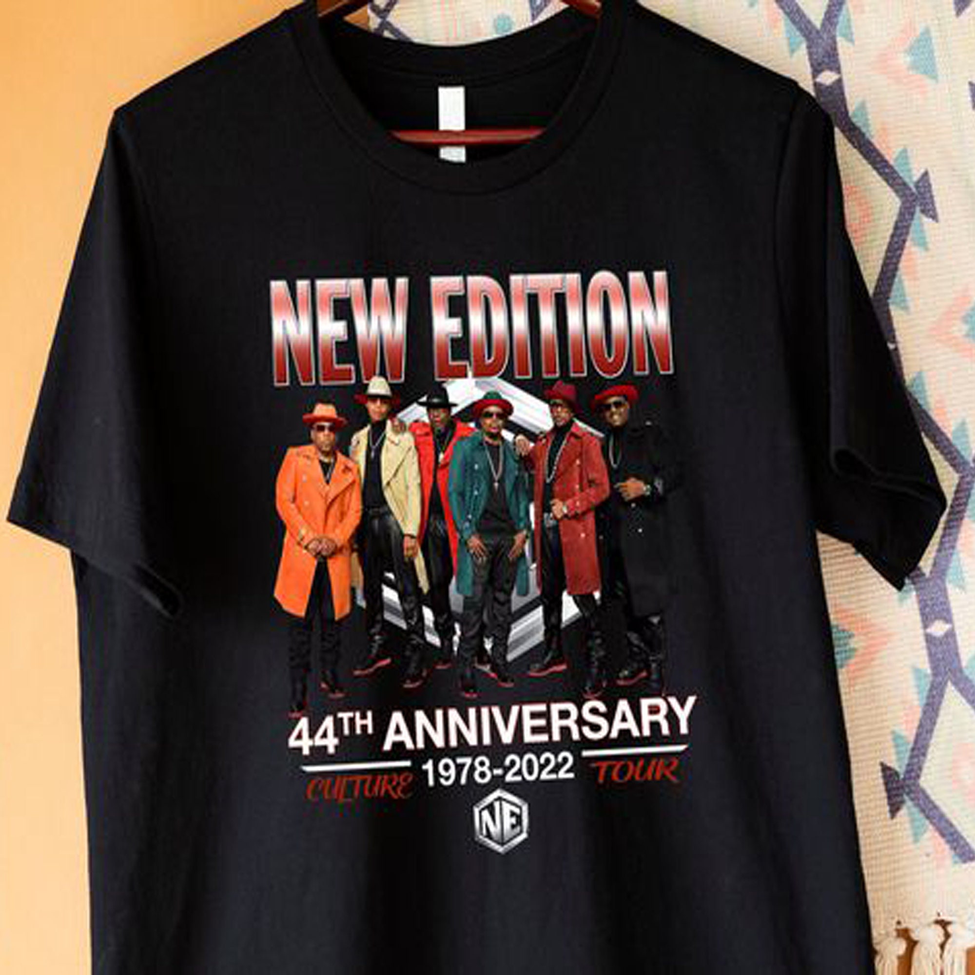 New Edition 44th Anniversary 1978-2022 Culture Tour Unisex T-Shirt