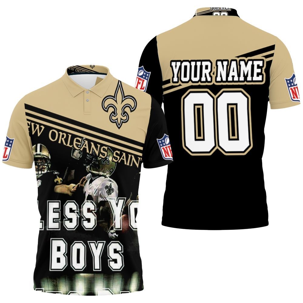 New Orleans Saints 2020 Nfl Season Bless You Boys Who Dat Legends Personalized Polo Shirt All Over Print Shirt 3d T-shirt