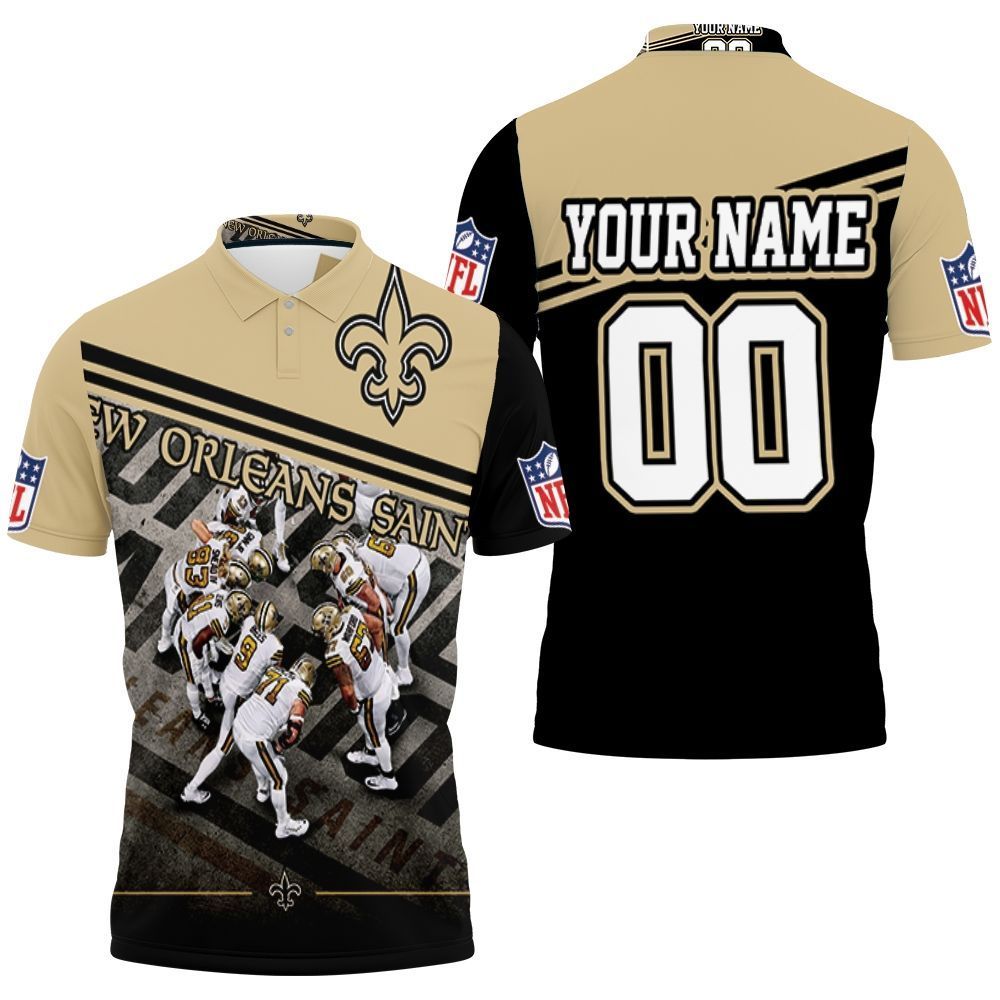 New Orleans Saints Nfc South Champs 2020 Nfl Season Legends Best Team Personalized Polo Shirt All Over Print Shirt 3d T-shirt