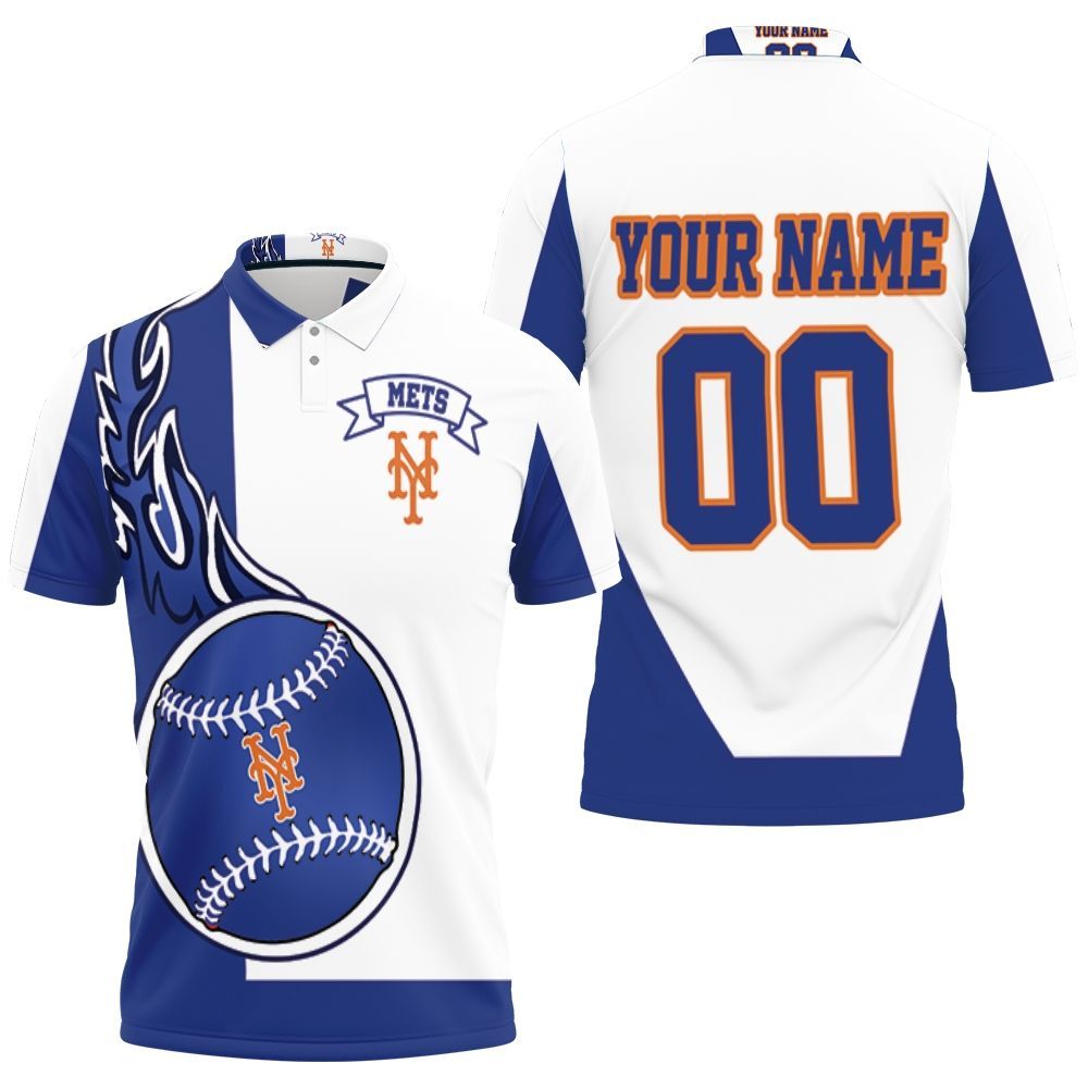 New York Mets 3d Personalized Polo Shirt All Over Print Shirt 3d T-shirt