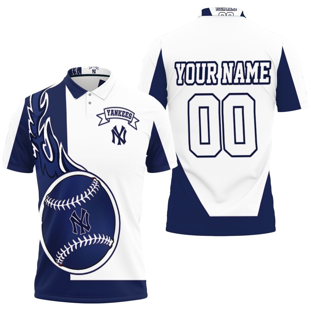 New York Yankees 3d Personalized Polo Shirt All Over Print Shirt 3d T-shirt