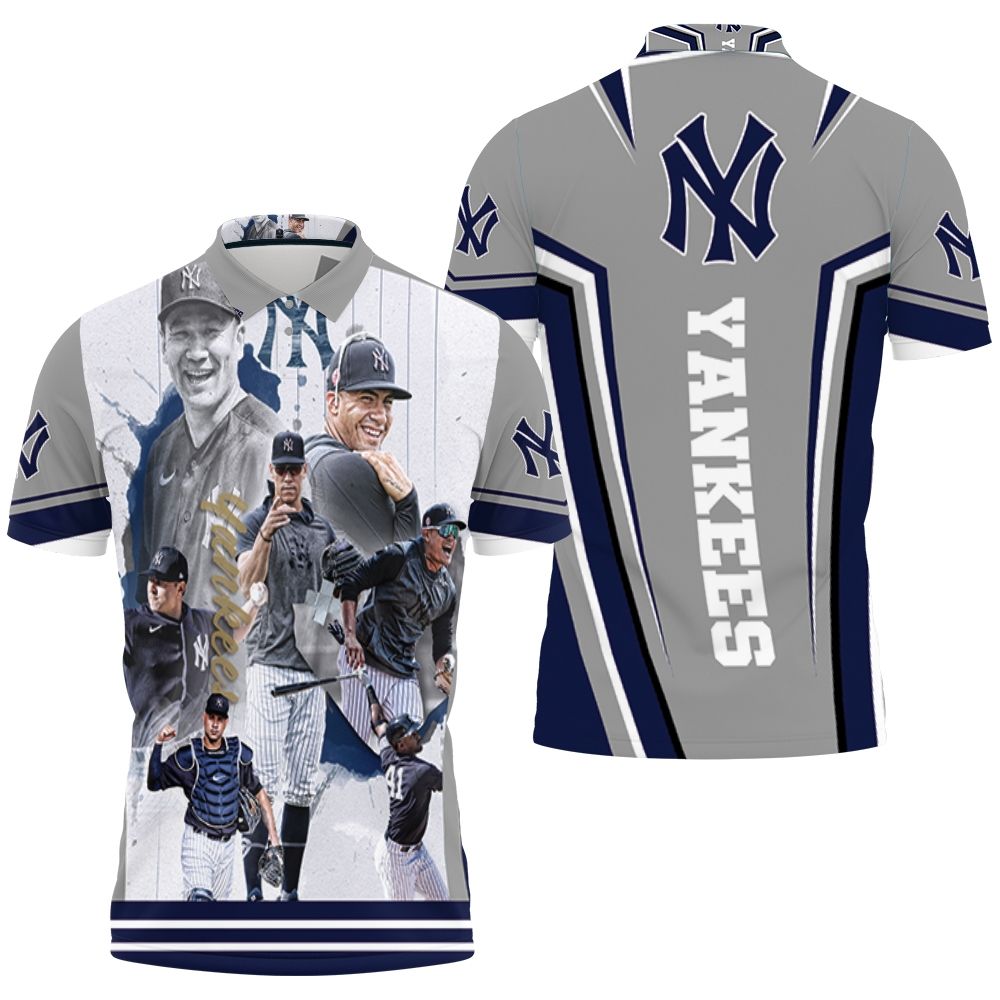 New York Yankees Great Team Best Players Polo Shirt All Over Print Shirt 3d T-shirt