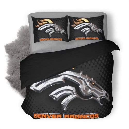 Nfl Denver Broncos #1 3d Bedding Sets