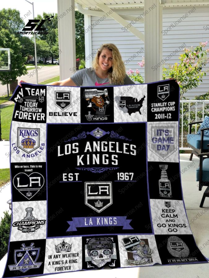 Nhl – Los Angeles King 17 Quilt Blanket