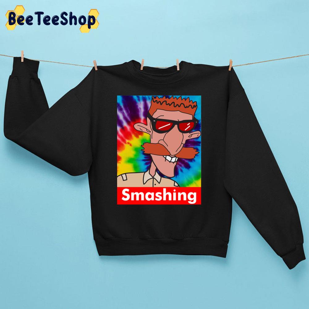 Nigel Thornberry Smashing Tye Die Backgroud Unisex Sweatshirt