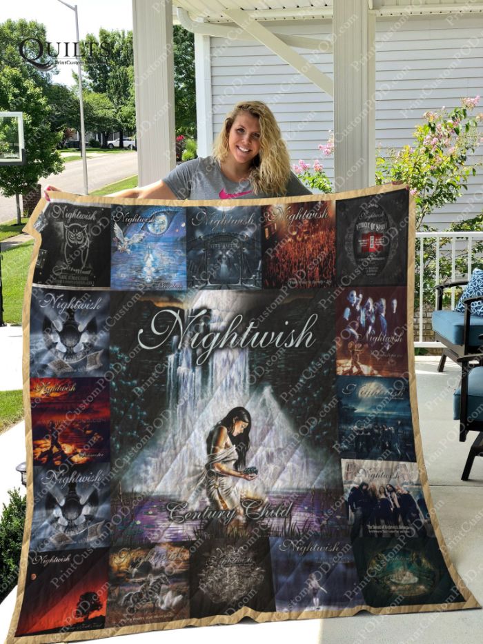 Nightwish Albums Quilt Blanket For Fans Ver 17