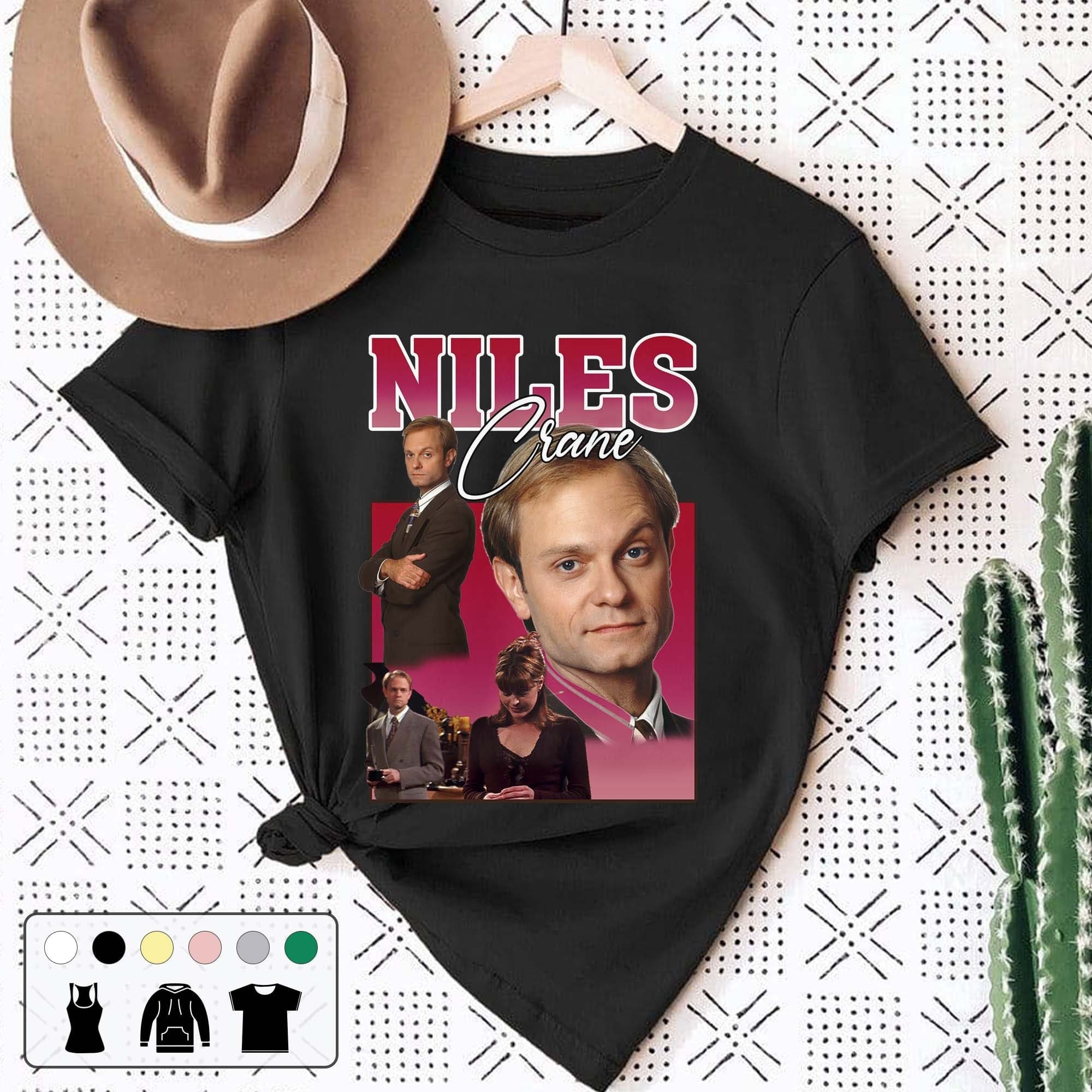 Niles Crane Homage Frasier Funny Comedy Sitcom Graphic Unisex T-Shirt