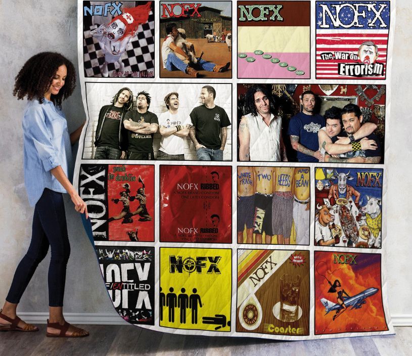 Nofx Quilt Blanket For Fans