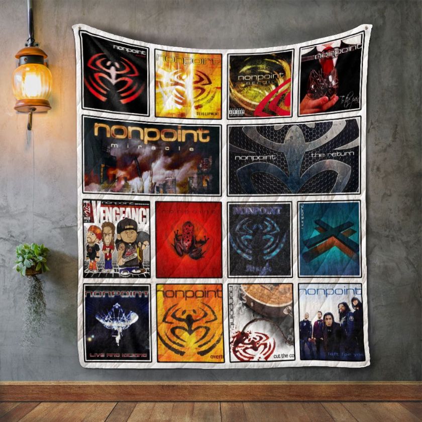 Nonpoint Album Covers Quilt Blanket