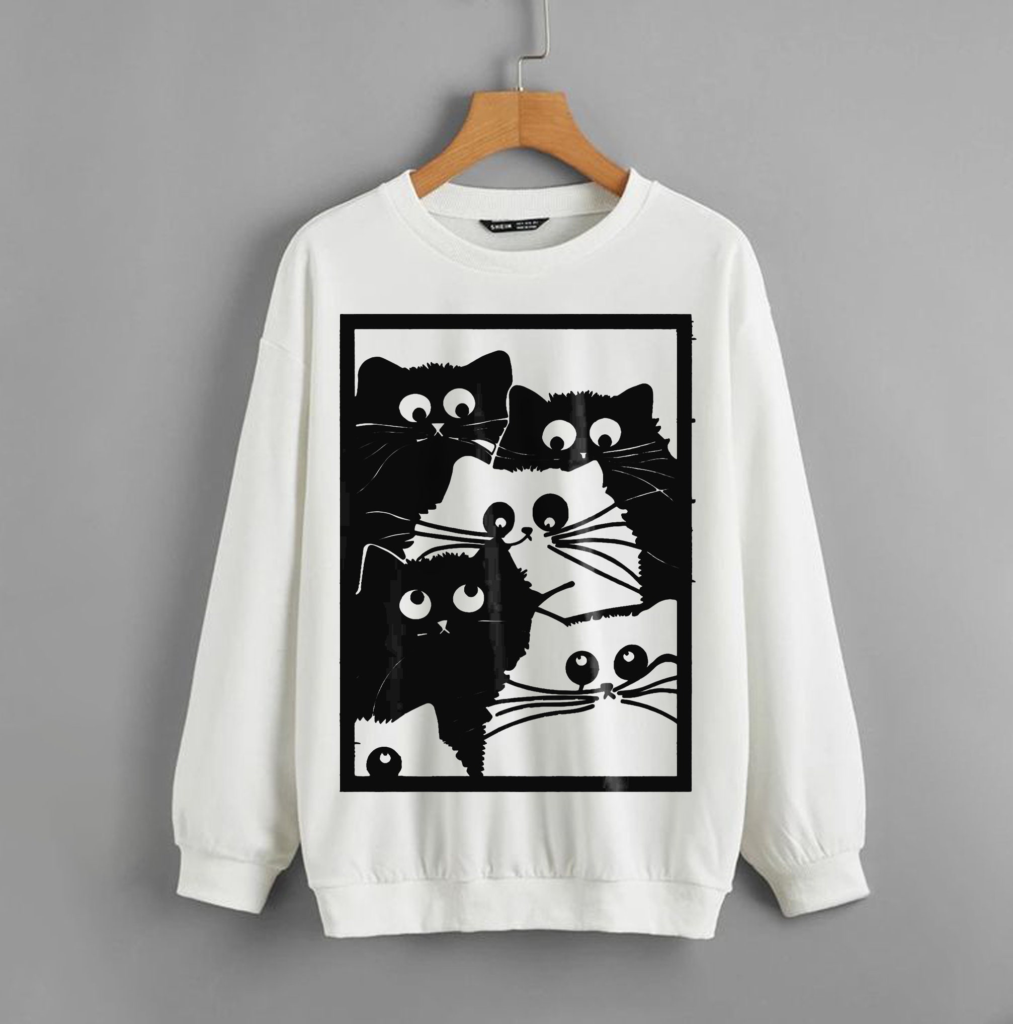 Nordic Cats Fluffy Cats Unisex Sweatshirt