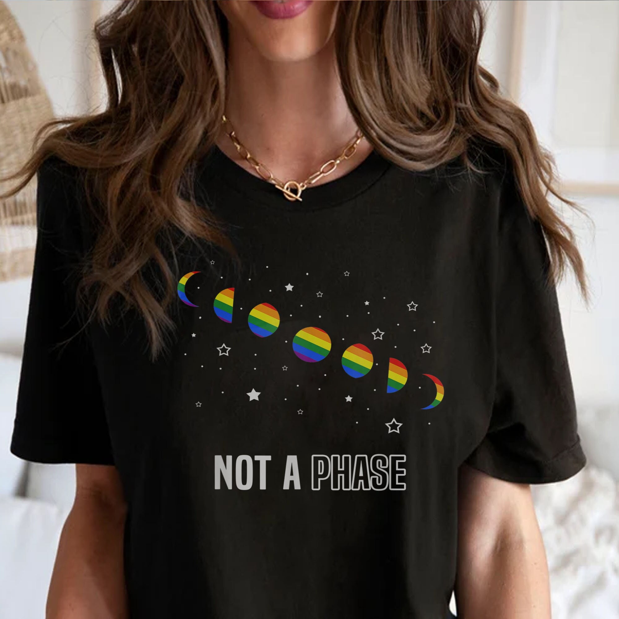 Not A Phase Lgbt Pride Month Unisex T-Shirt