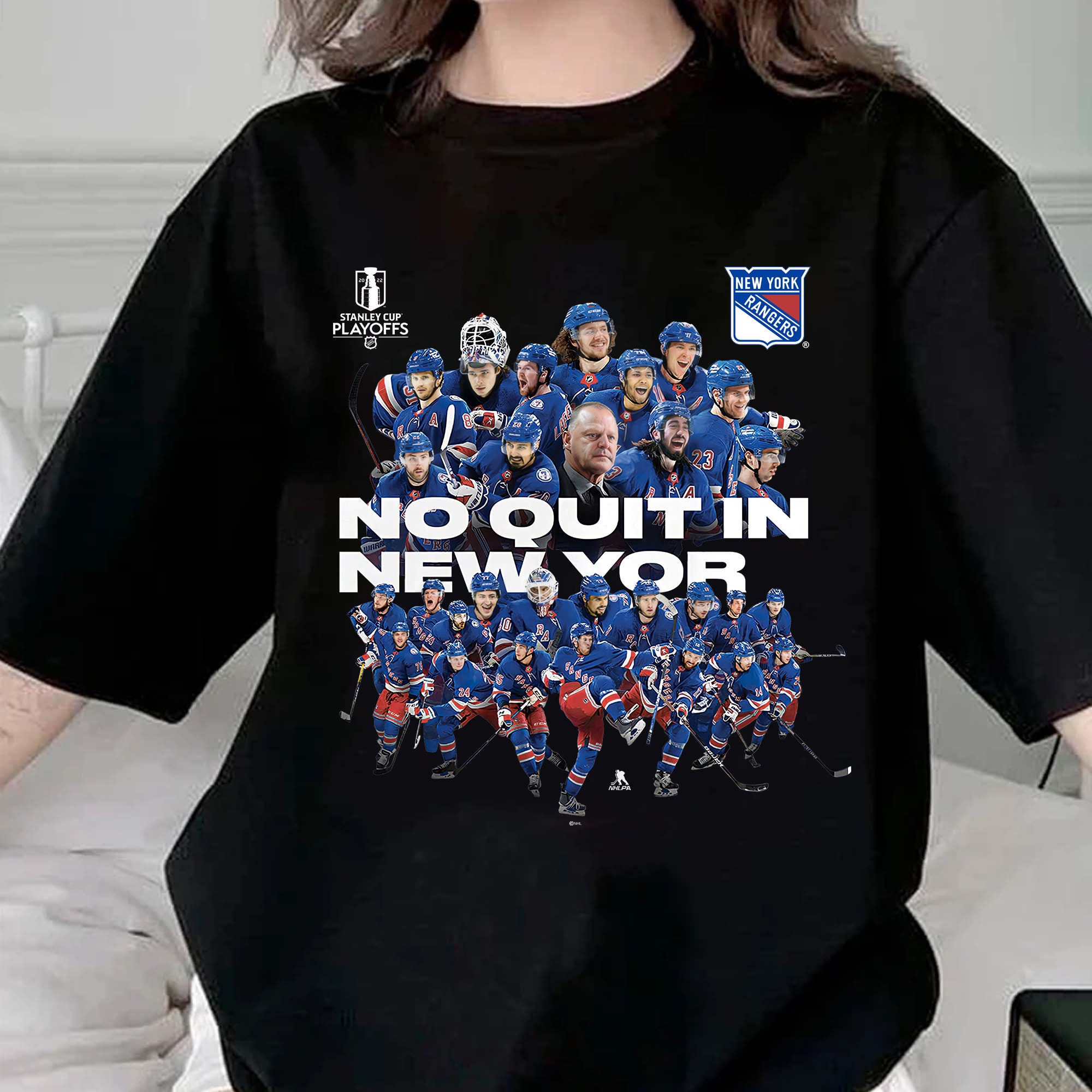 Ny Rangers No Quit New York Rangers Unisex T-Shirt