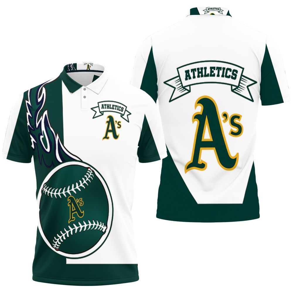 Oakland Athletics 3d Polo Shirt Jersey All Over Print Shirt 3d T-shirt