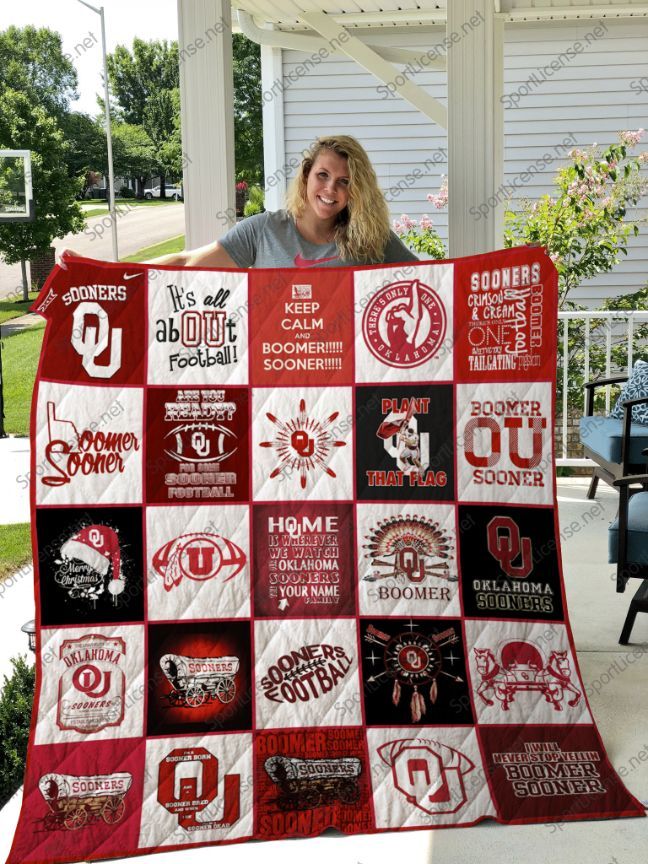 Oklahoma Sooners Quilt Blanket