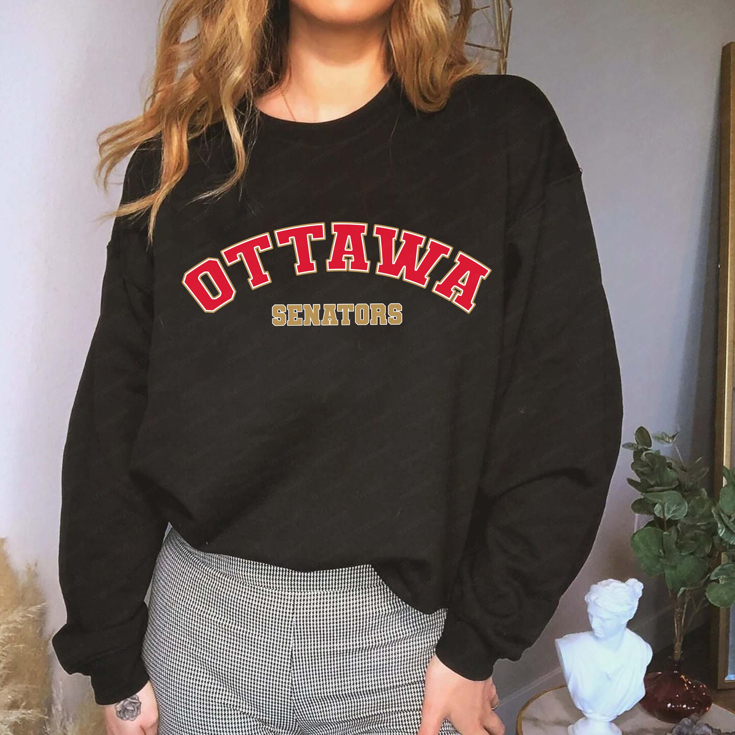 Ottawa Senators Hockey Team Unisex Sweatshirt