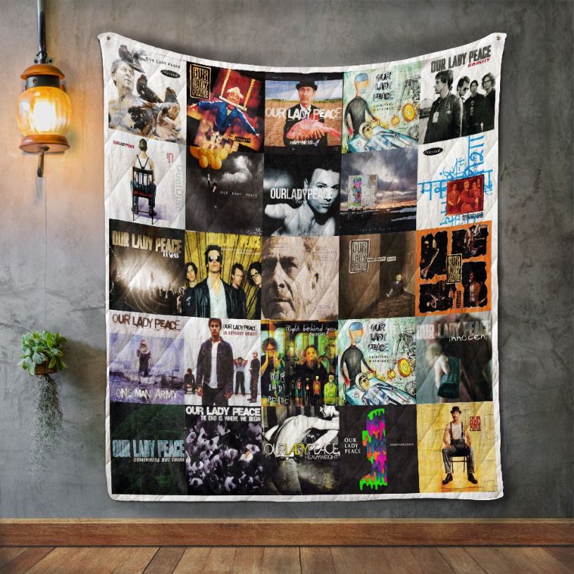 Our Lady Peace Album Covers Quilt Blanket