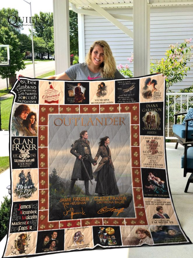 Outlander Tv Series Quilt Blanket Beeteeshop