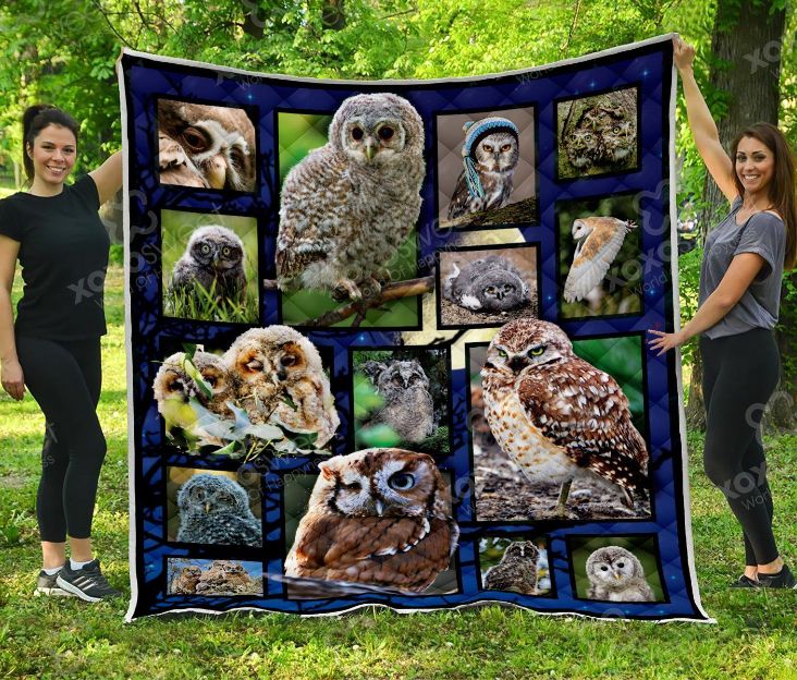 Owl Baby Quilt Blanket