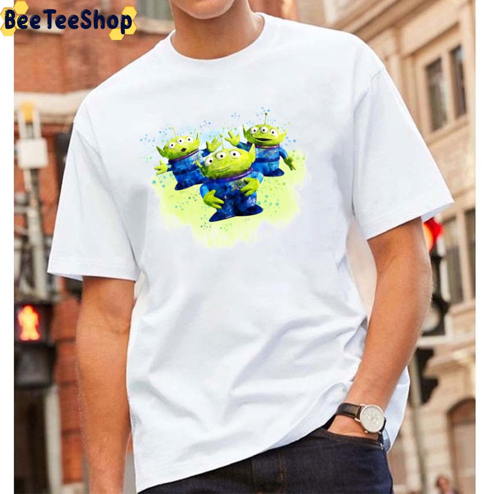 Painting Art Little Green Aliens Lightyear Movie 2022 Unisex T-Shirt