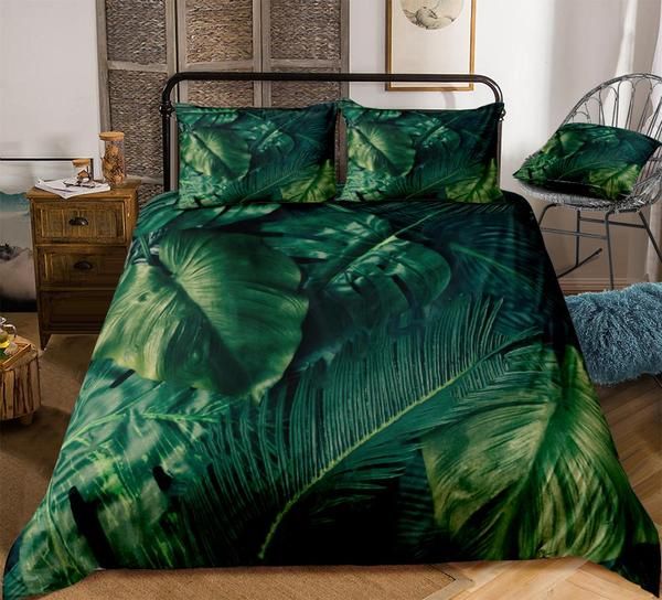 Palm Leaves Cotton Bedding Sets