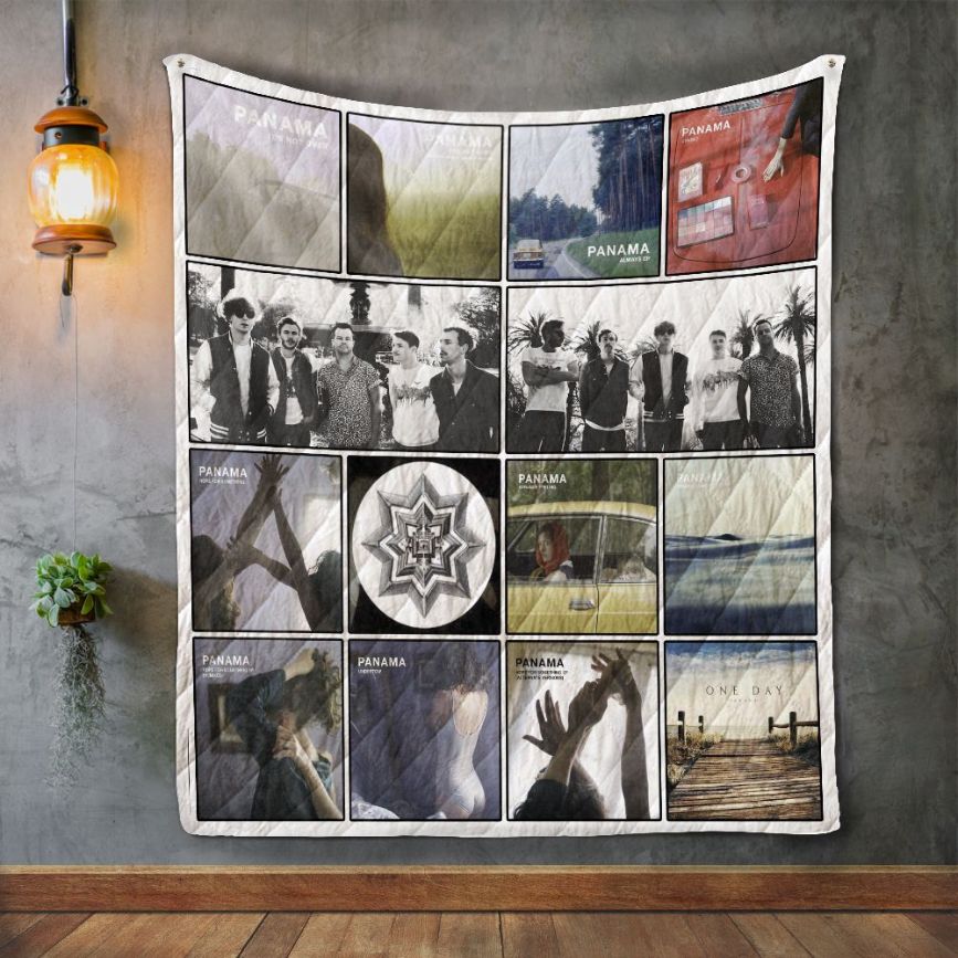 Panama Album Covers Quilt Blanket