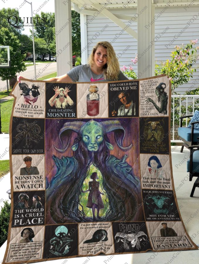 Pan’s Labyrinth Quilt Blanket – Ver.0117