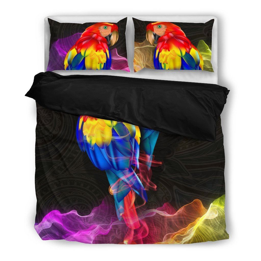 Parrot Wave Bird Themed Cotton Bedding Sets