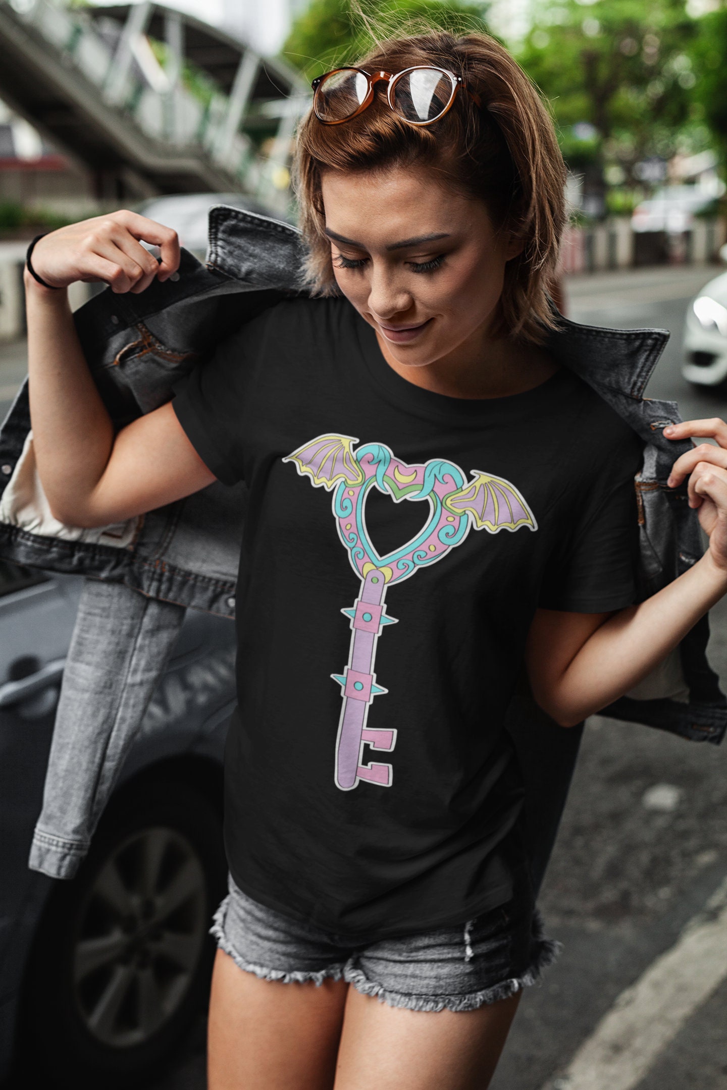 Pastel Goth Gothic Key Unisex T-Shirt