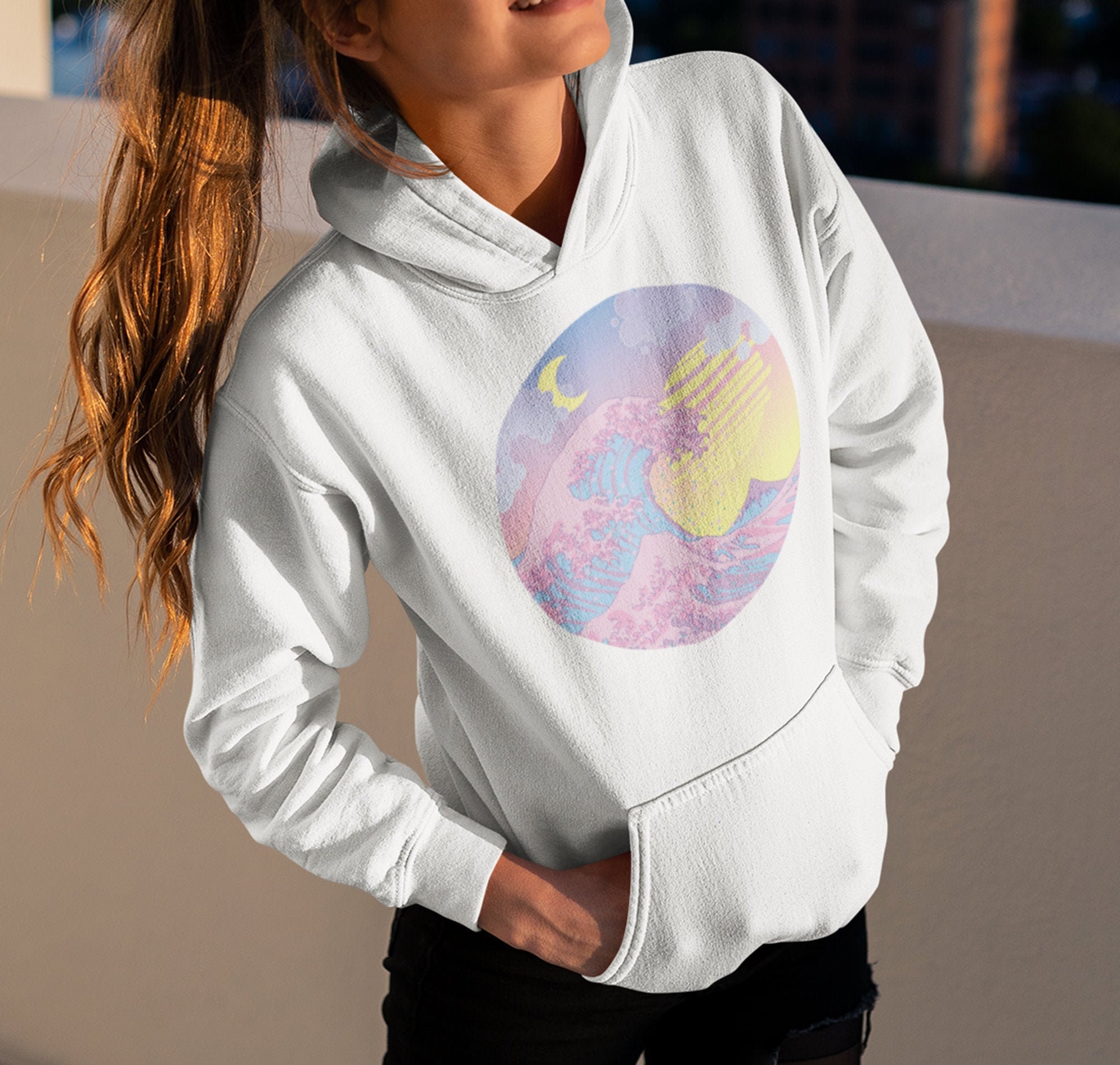 Pastel Goth Japanese Art Unisex Sweatshirt