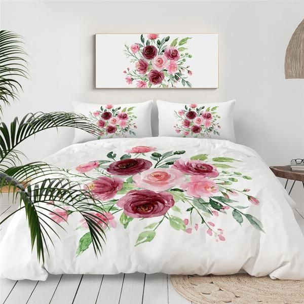 Pastel Rose Cotton Bedding Sets - Beeteeshop