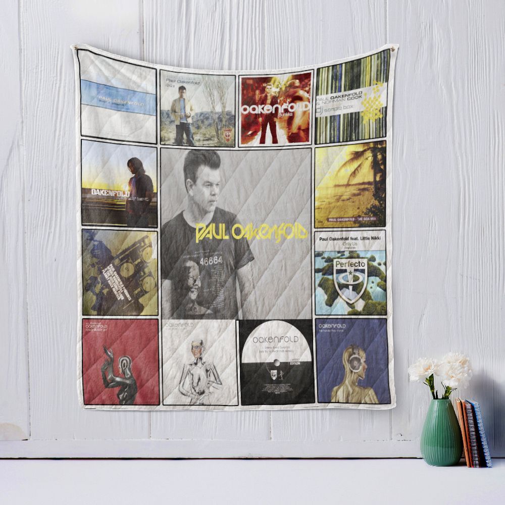 Paul Oakenfold Quilt Blanket