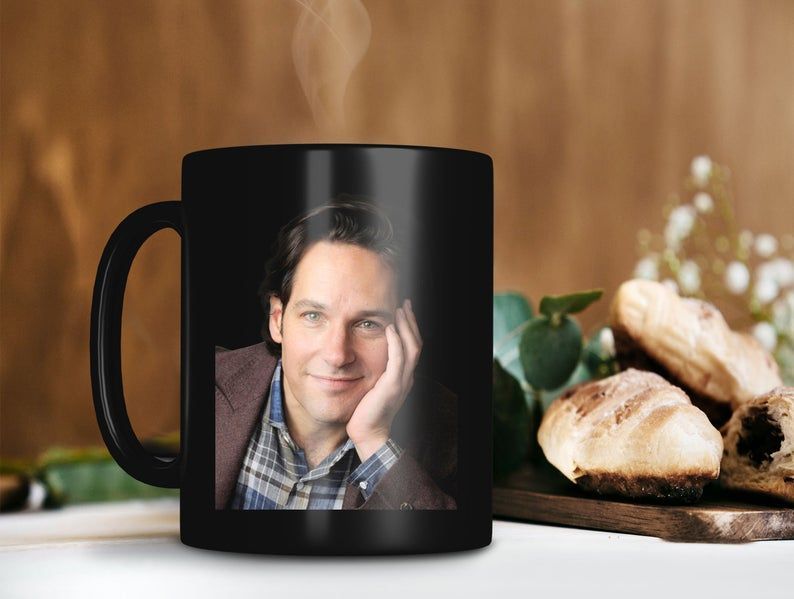 Paul Rudd Mug Paul Stephen Rudd Mug Ant Man Mug Avenger Mug Retro Vintage Mug Premium Sublime Ceramic Coffee Mug Black