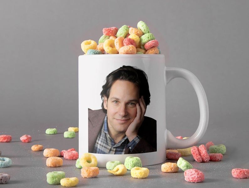 Paul Rudd Mug Paul Stephen Rudd Mug Ant Man Mug Avenger Mug Retro Vintage Mug Premium Sublime Ceramic Coffee Mug White