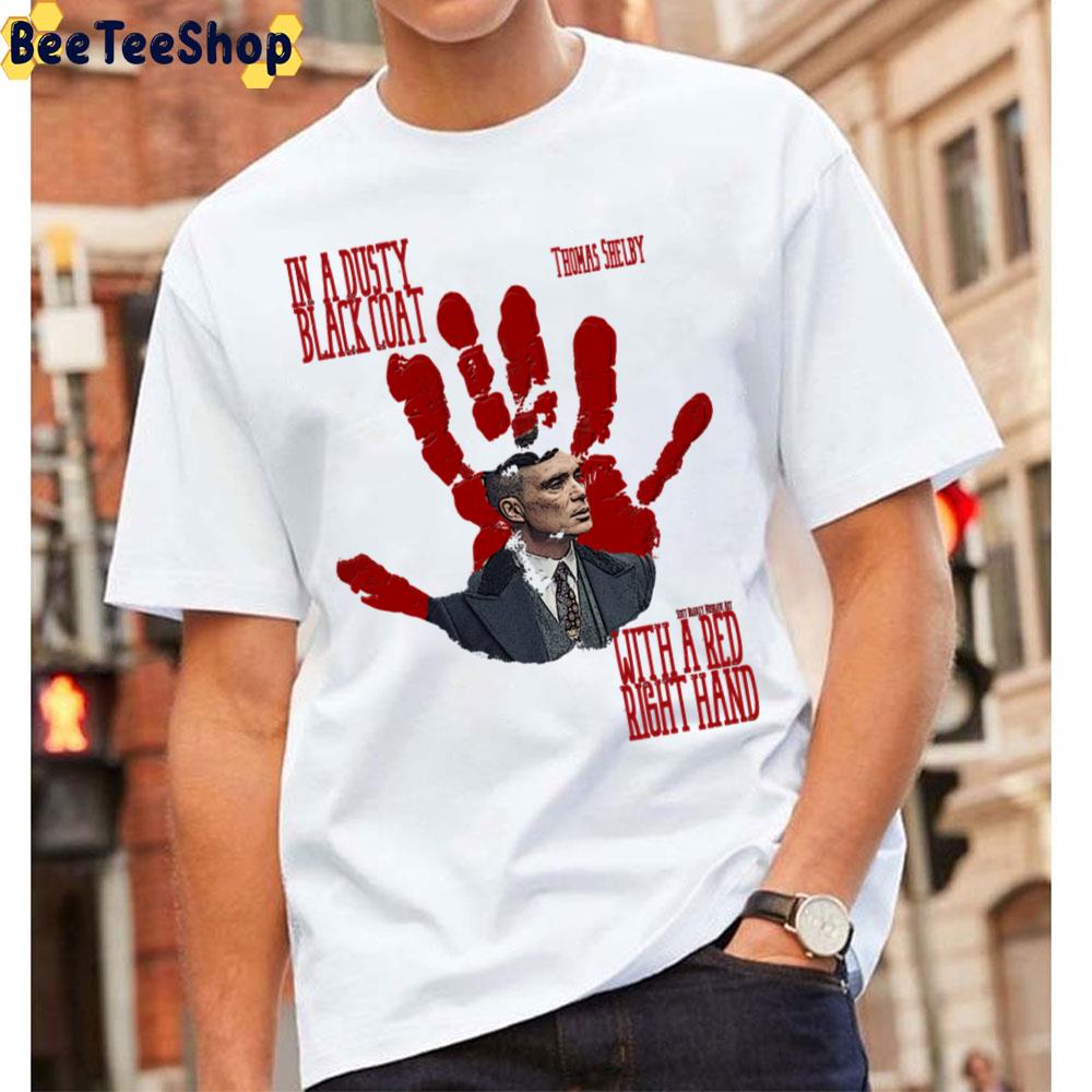 Peaky Red Right Hand Peaky Blinders Unisex T-Shirt