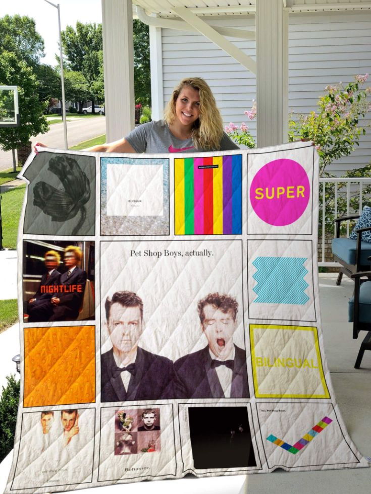 Pet Shop Boys Albums Quilt Blanket Ver13