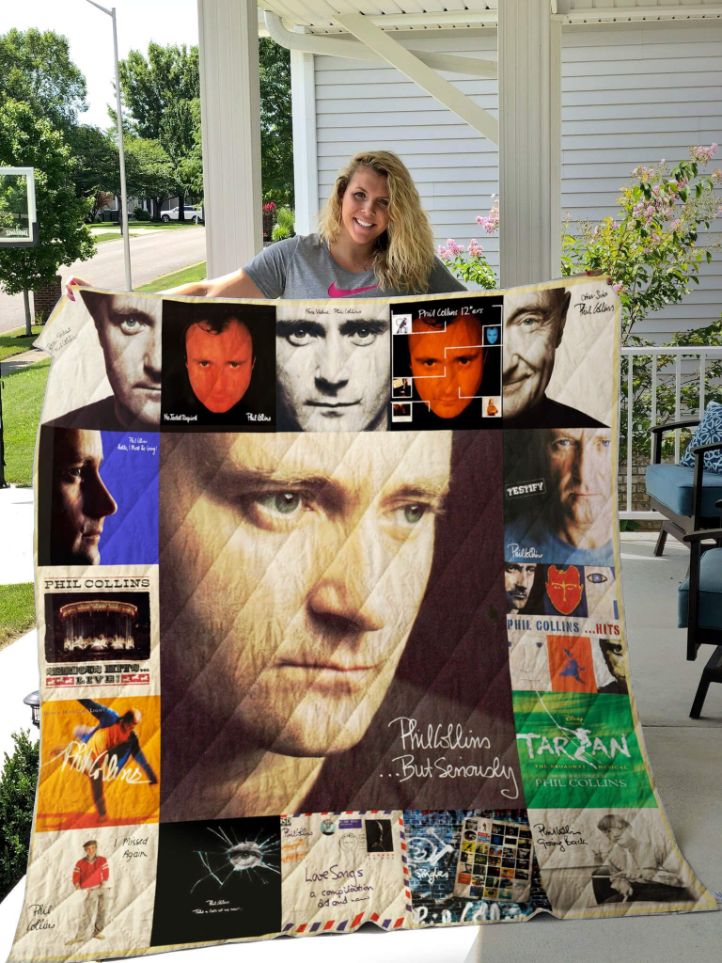 Phil Collins Quilt Blanket For Fans Ver 17