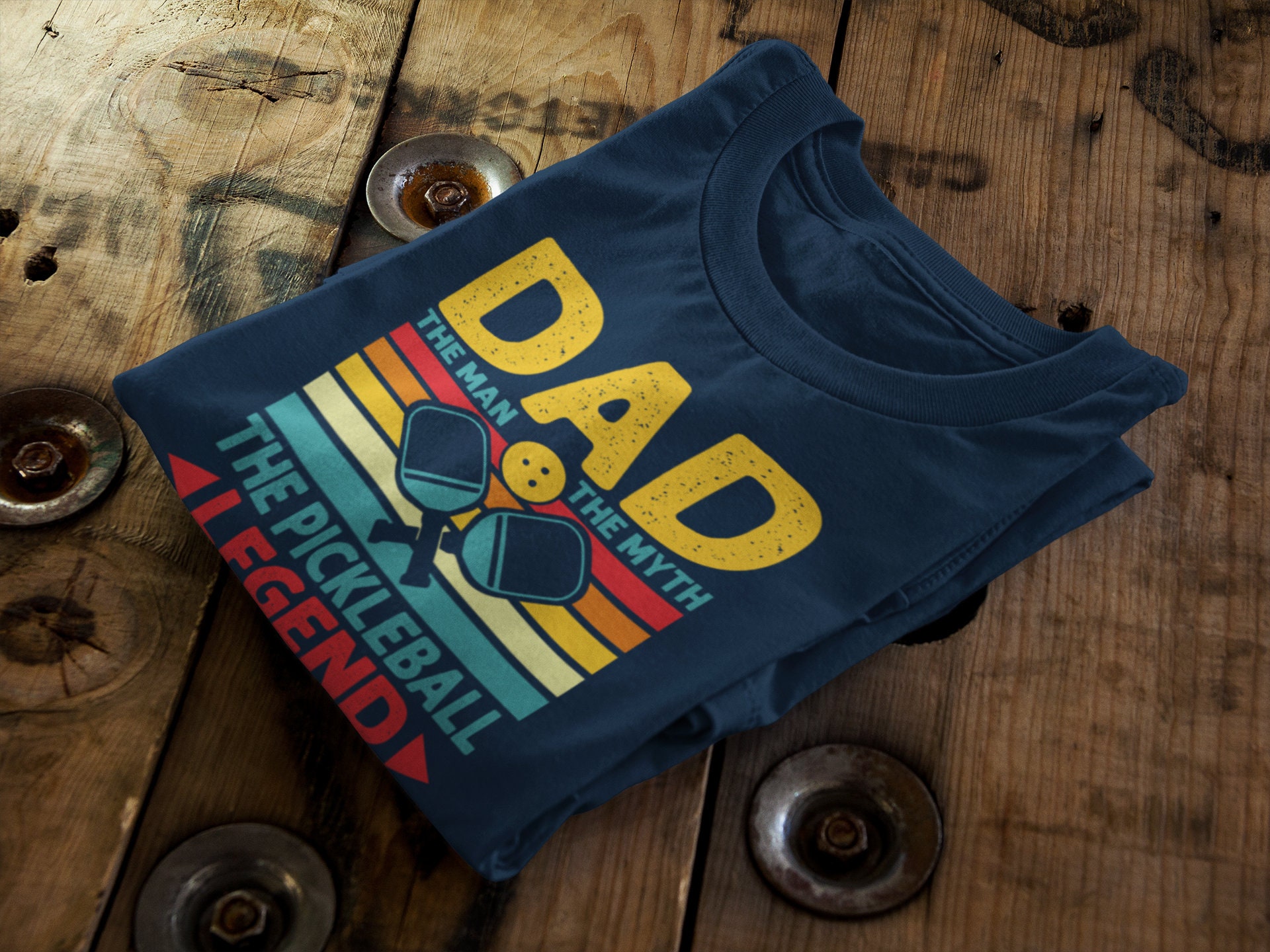 Pickleball Pickle Baller Pickleball Dad Father’s Day Unisex Shirt