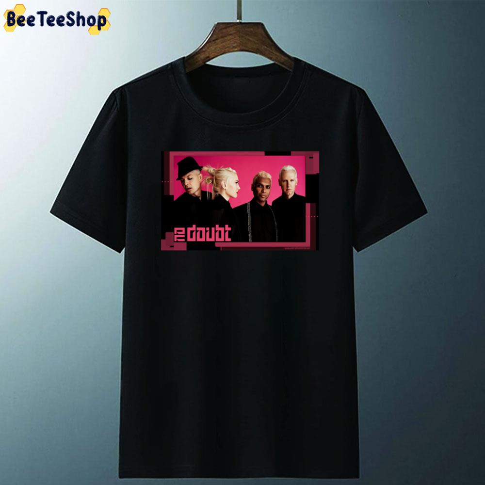 Pink Black Art Long No Doubt Band Unisex T-Shirt