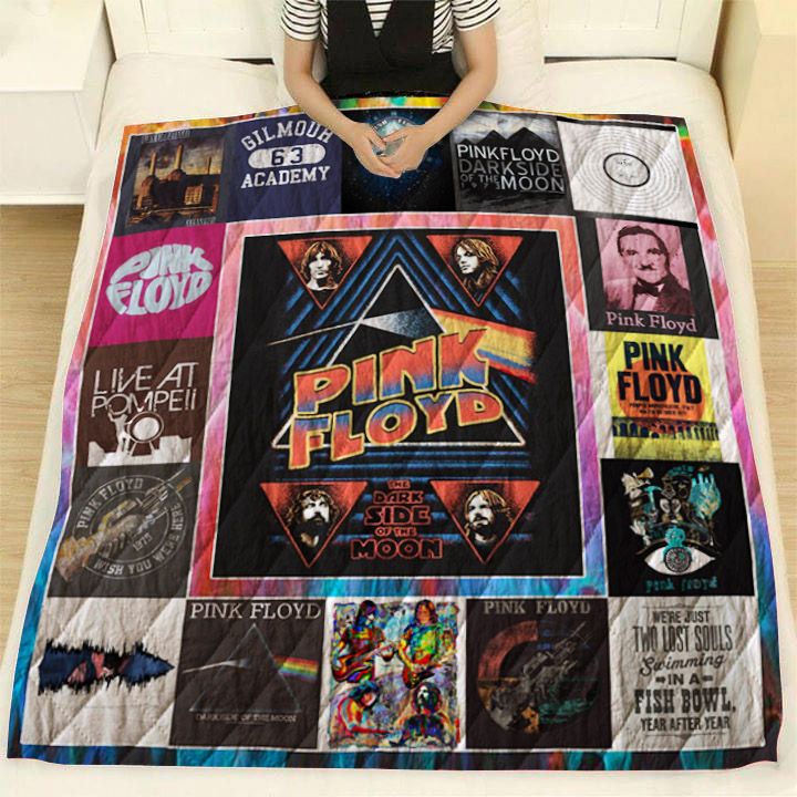 Pink Floyd Tshirt Quilt Blanket