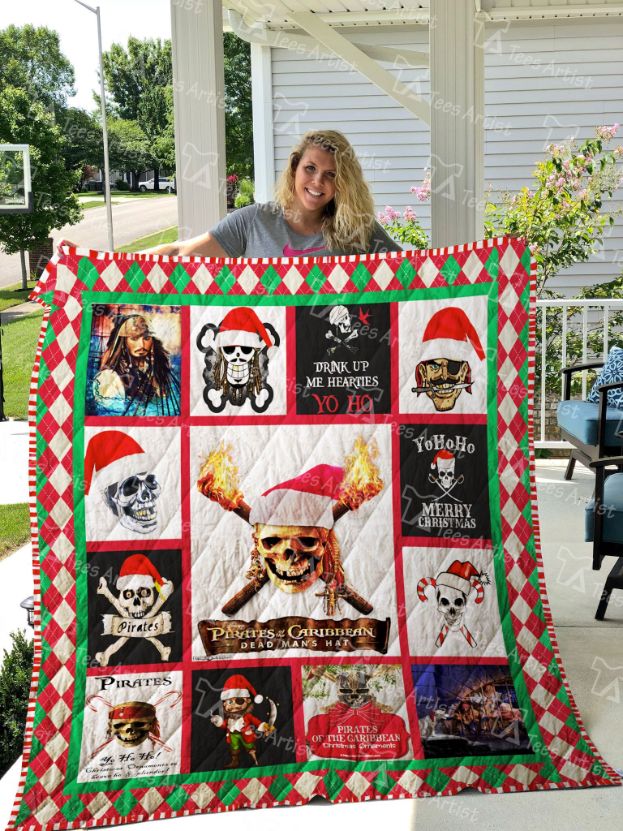 Pirates Of The Caribbean Quilt Blanket