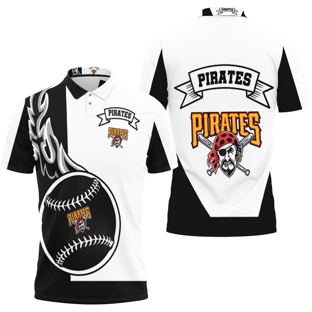 Pittsburgh Pirates 3d Polo Shirt Jersey All Over Print Shirt 3d T-shirt