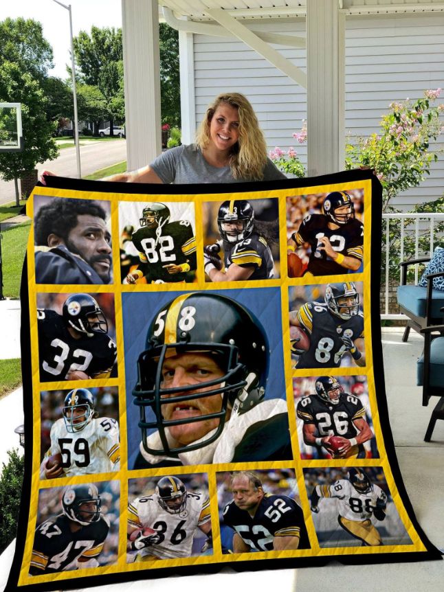 Pittsburgh Steelers Legends Quilt Blanket