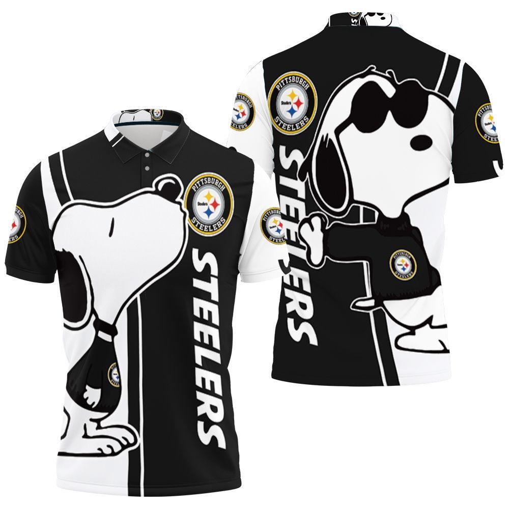 Pittsburgh Steelers Snoopy Lover 3d Printed Polo Shirt All Over Print Shirt 3d T-shirt